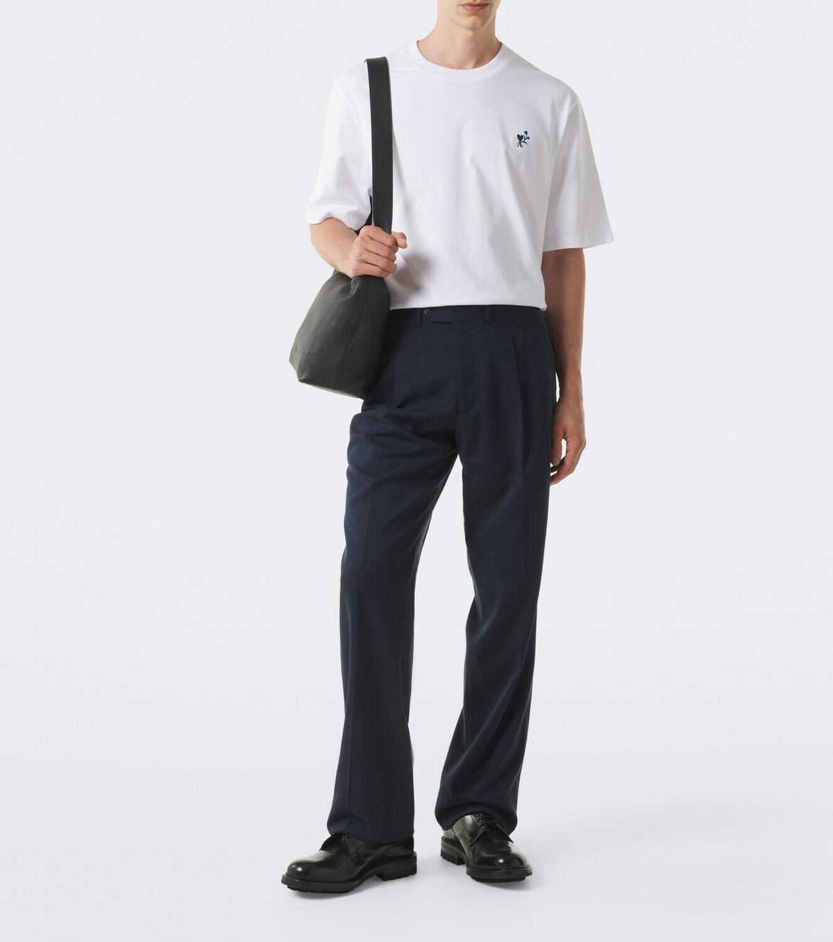 Ami Paris Ami De Cœur Tulipe cotton jersey T-shirt