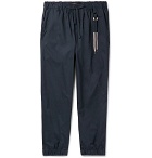 Craig Green - Tapered Cotton-Ripstop Drawstring Trousers - Navy