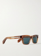 JACQUES MARIE MAGE - Molino Rectangular-Frame Acetate Sunglasses - Brown