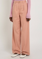 Polo Ralph Lauren Straight-leg Cotton-blend Trousers Light Pink