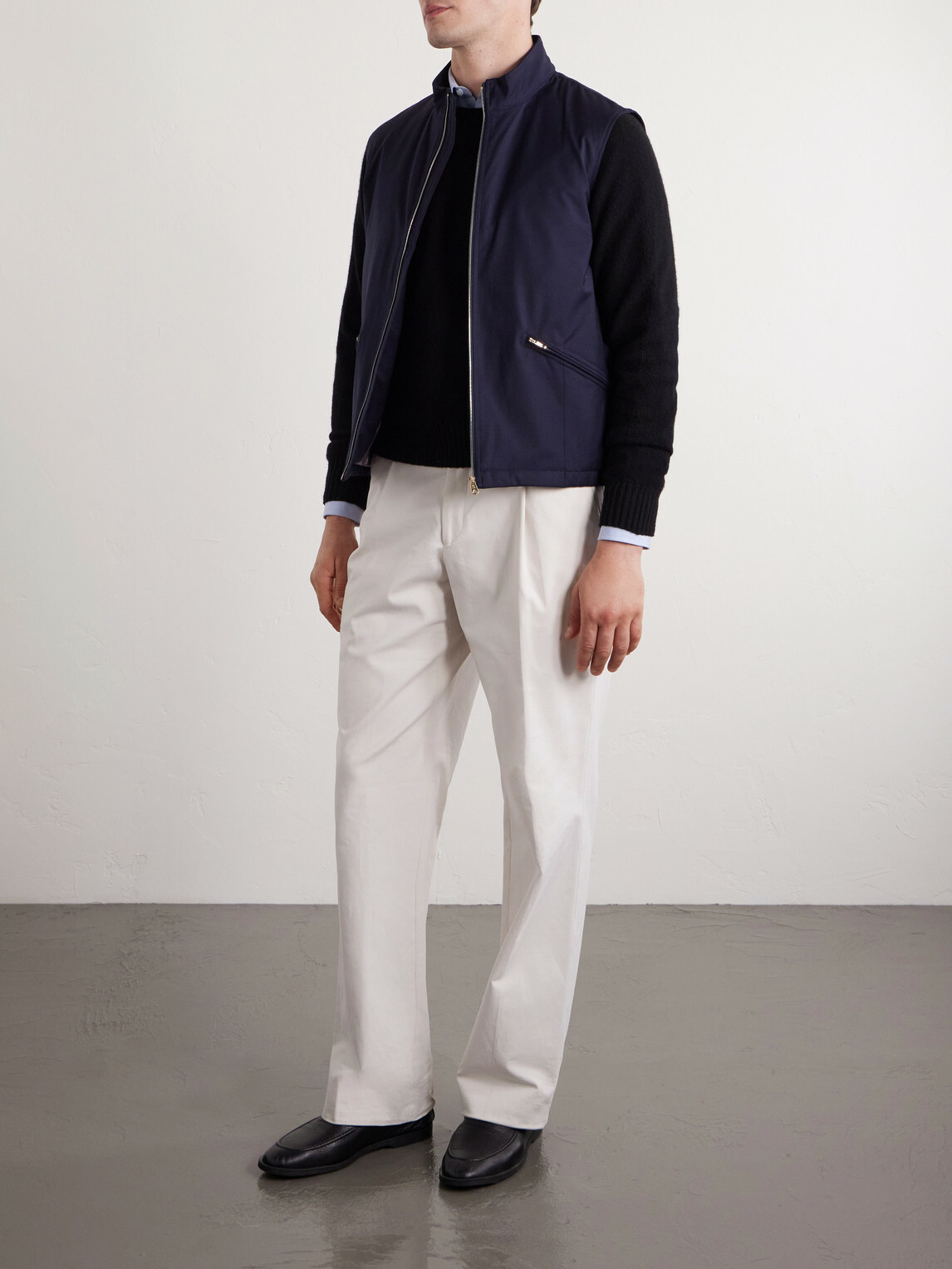 Paul Smith - Padded Wool Gilet - Blue