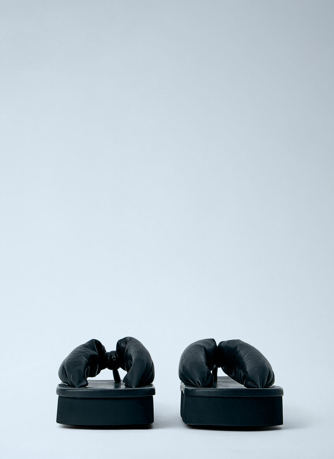 Rick Owens Hollywood Flip Flop Leather Sandals