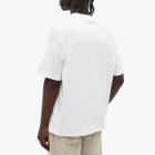 AMI Men's Tonal Logo T-Shirt in White