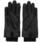 Boss Black Leather Hakani-TT Gloves