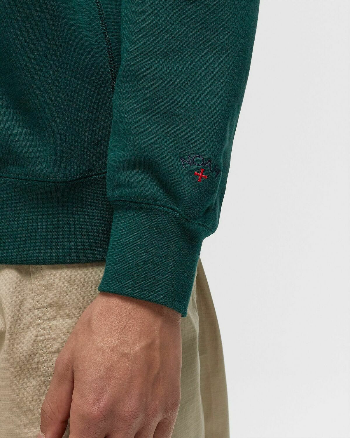 Puma X NOAH Crewneck Green Mens Sweatshirt Puma