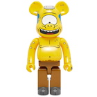 Medicom Simpsons Cyclops Be@rbrick in Yellow 1000%