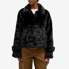 Meotine Women's Kelly Faux Fur Jacket in Black