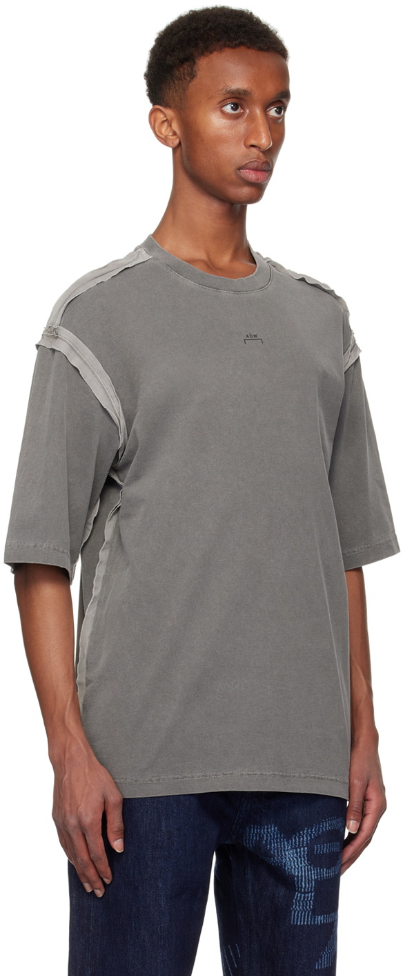 A-COLD-WALL* Gray Facade T-shirt A-Cold-Wall*