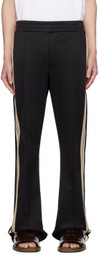 Ferragamo Black Sports Track Pants