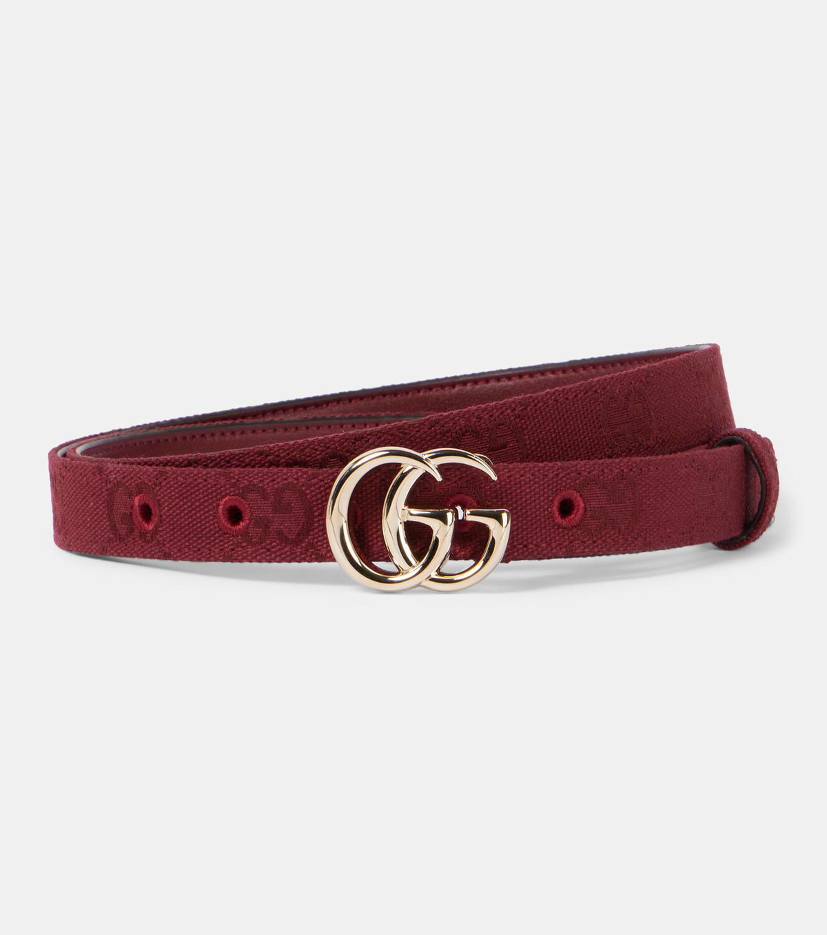 Gucci GG Marmont canvas belt
