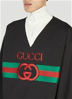 Gucci - Web Embroidery Sweatshirt in Black