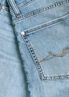 7 For All Mankind Slimmy Tapered-leg Jeans Light Blue