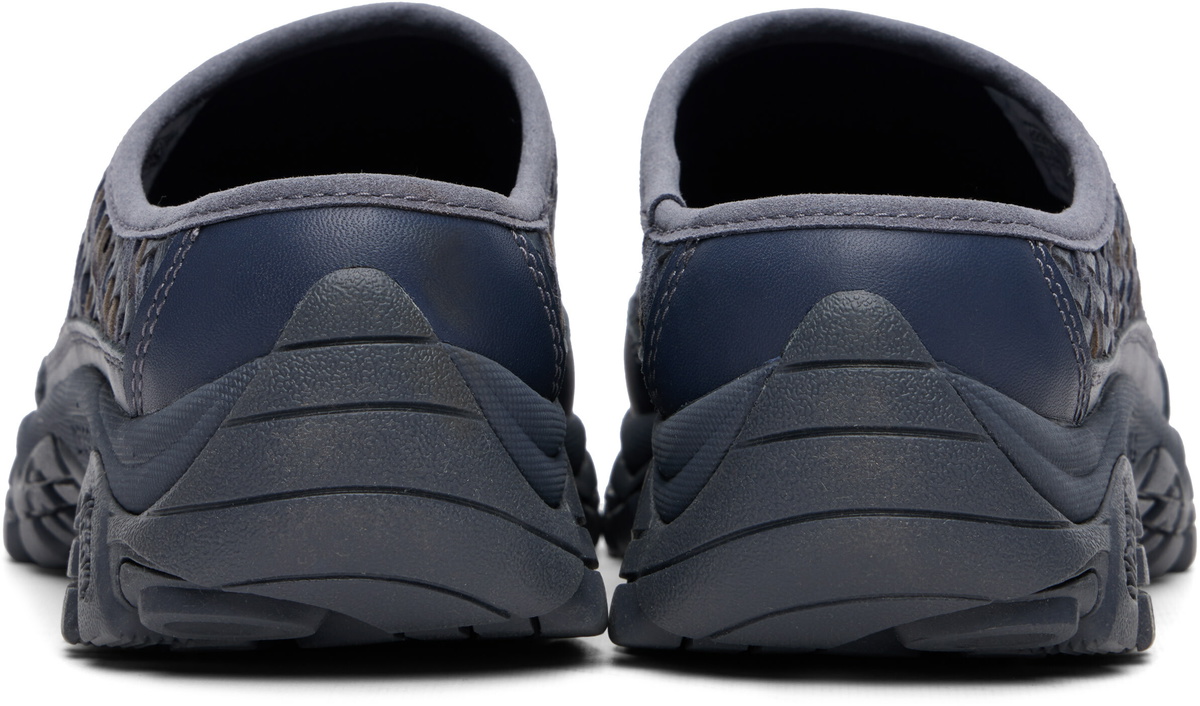 Merrell 1TRL Gray Moab 2 Leather Slide Flats