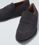 Zegna New Classic leather penny loafers