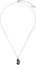 Panconesi Silver & Black Hybrid Necklace