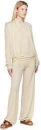 Frenckenberger Off-White Mini Max Cardigan
