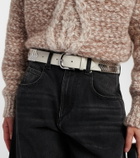 Isabel Marant Tehora embellished leather belt