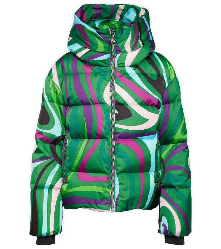 Photo: Pucci x Fusalp printed ski down jacket