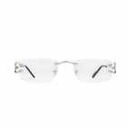 Cartier Eyewear Cartier Ct0344o C Di Cartier 002 Silver Glasses