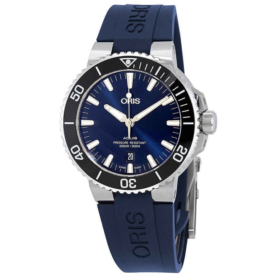 Oris Aquis Automatic Blue Dial Mens Watch