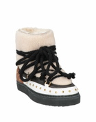 Inuikii Womens Ankle boots Ivory