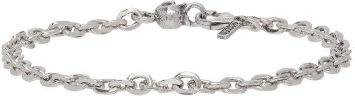 Photo: Emanuele Bicocchi SSENSE Exclusive Silver Chain Link Bracelet