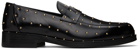 Ernest W. Baker Black Studded Loafers