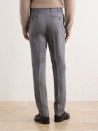 Slowear - Incotex Straight-Leg Tropical Wool Suit Trousers - Gray
