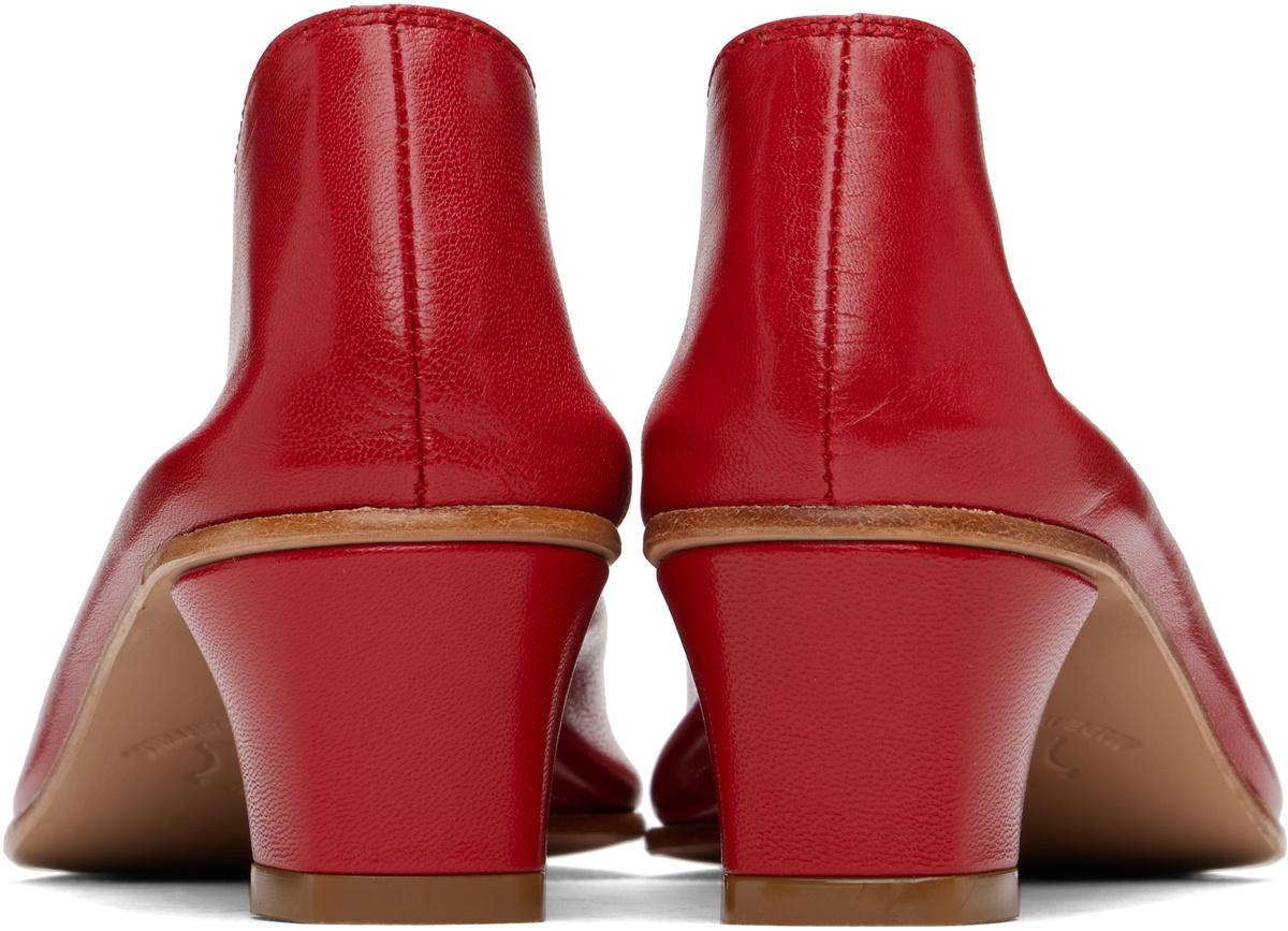 Martiniano Red High Glove Heels