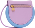 JW Anderson Purple & Blue Nano Bumper Moon Bag