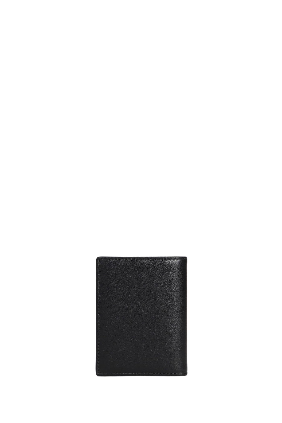 Comme des Garçons Wallet Wallet In Black Leather
