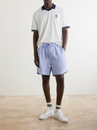 Polo Ralph Lauren - Wimbledon Logo-Embroidered Piqué Polo Shirt - White