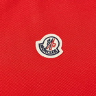 Moncler Men's Classic Logo Polo in Red