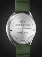 Ressence - MR PORTER Type 1 Slim Limited Edition Automatic 42mm Titanium and Rubber Watch, Ref. No. TYPE1 MRP