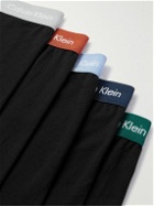 Calvin Klein Underwear - Five-Pack Stretch-Cotton Boxer Briefs - Black