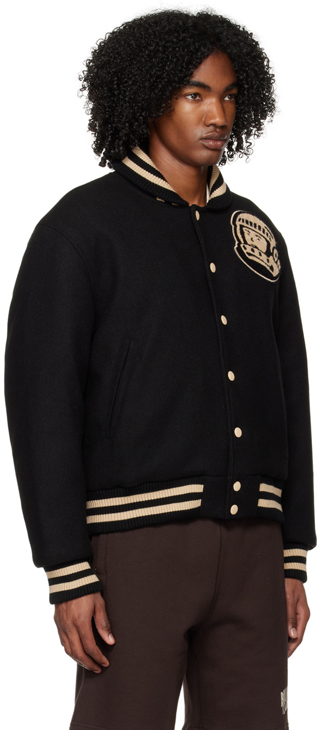 Billionaire Boys Club Black Astro Varsity Bomber Jacket Billionaire