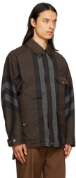 Burberry Brown Field Jacket