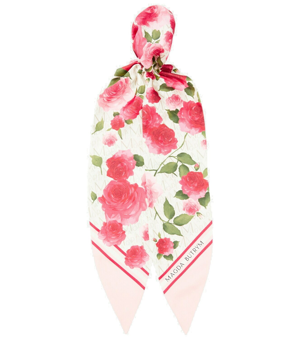 Magda Butrym - Floral silk twill scarf Magda Butrym Magda Butrym - Floral silk twill scarf Magda Butrym