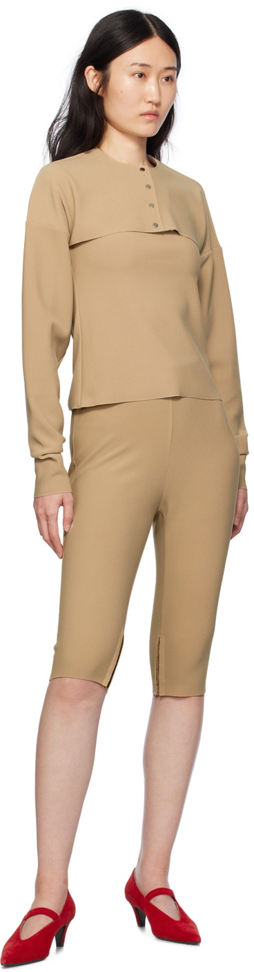 Birrot Taupe Lay2 Shorts