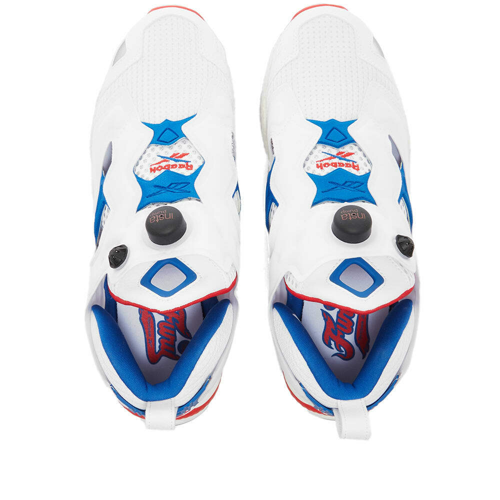 REEBOK★INSTAPUMP FURY 95★兼用★WHITE/BLUE/RED Reebok Men's Instapump Fury 95 Sneakers in White/Red/Vector