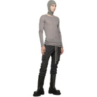 Rick Owens DRKSHDW Black Tower Mastodon Cut Cargo Pants