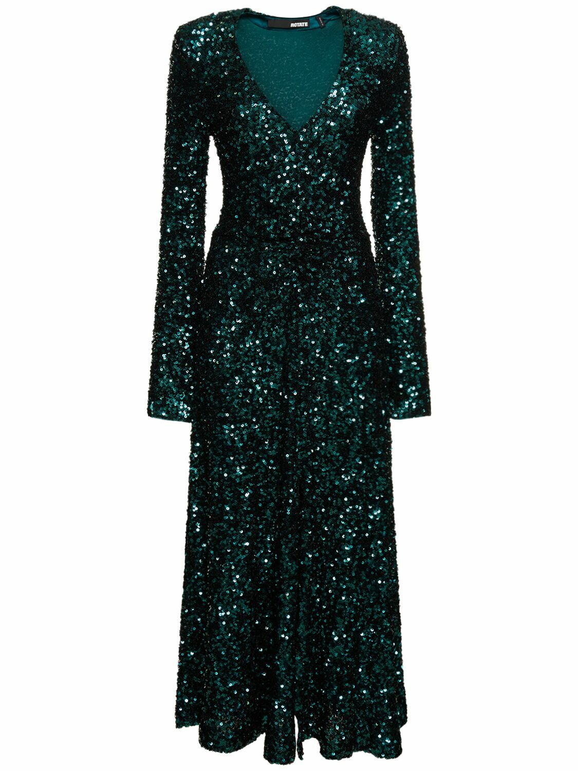 ROTATE - Sequined Midi Dress Rotate