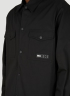 Logo Patch Shirt in Black