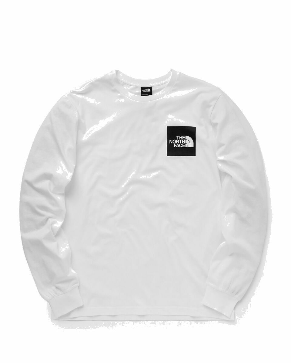 Photo: The North Face M L/S Fine Tee White - Mens - Longsleeves