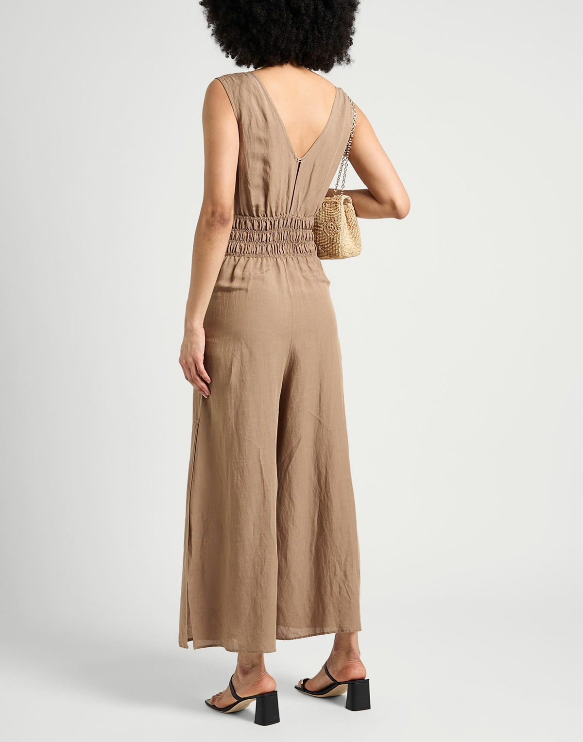 Alessia Santi Womens Jumpsuit Light brown