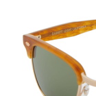 Garrett Leight Men's Elkgrove Sunglasses in Matte Butterscotch/Gold