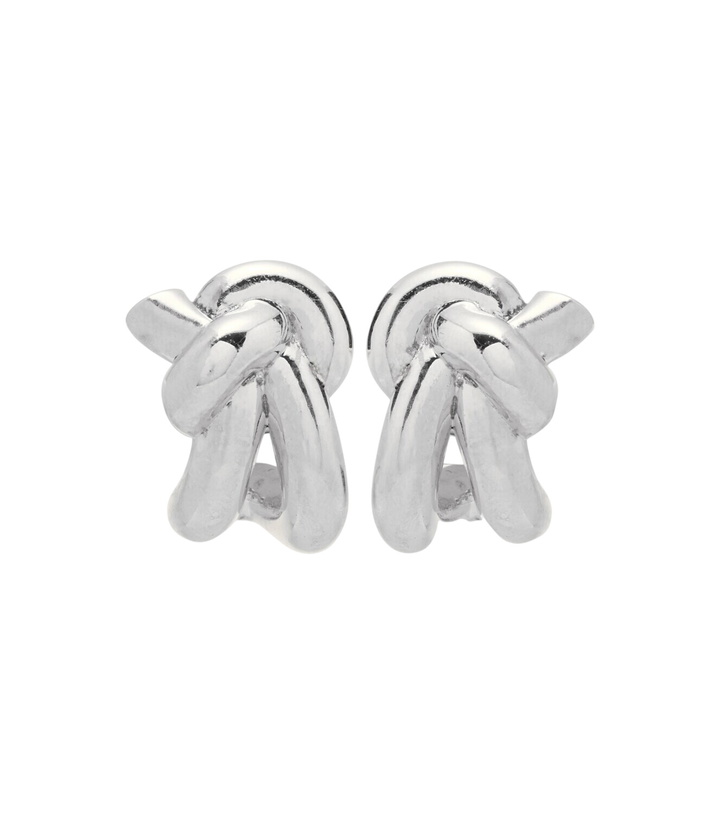 Photo: Bottega Veneta Knot sterling silver earrings