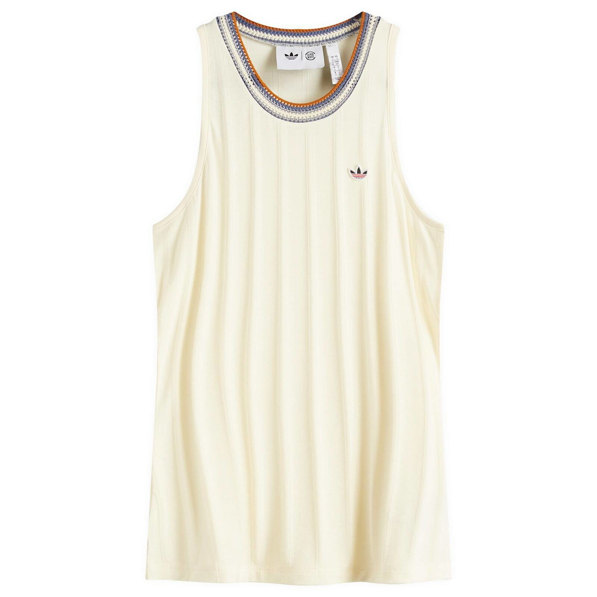 Adidas x CLOT Rib Tank in Cream White