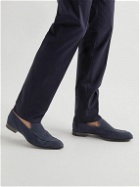 Brioni - Suede Loafers - Blue