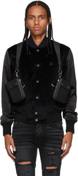 AMIRI Black Harness Pouch